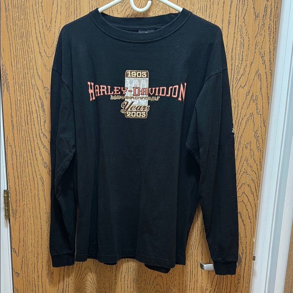Harley-Davidson Black Long Sleeve Tee